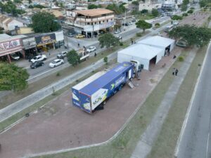 Cidade recebe carreta de consulta oftalmológica e cirurgia de catarata
