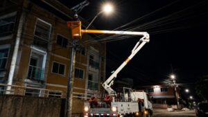 Prefeitura realiza trabalho contínuo na Iluminação Pública