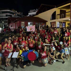 Bloco de Cabo Frio abre oficinas gratuitas de percussão para o Carnaval 2027